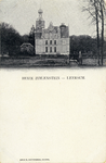 11126 Gezicht op de achtergevel van het kasteel Zuylestein (Rijksstraatweg 3-11) te Leersum. N.B. In 1945 is het ...